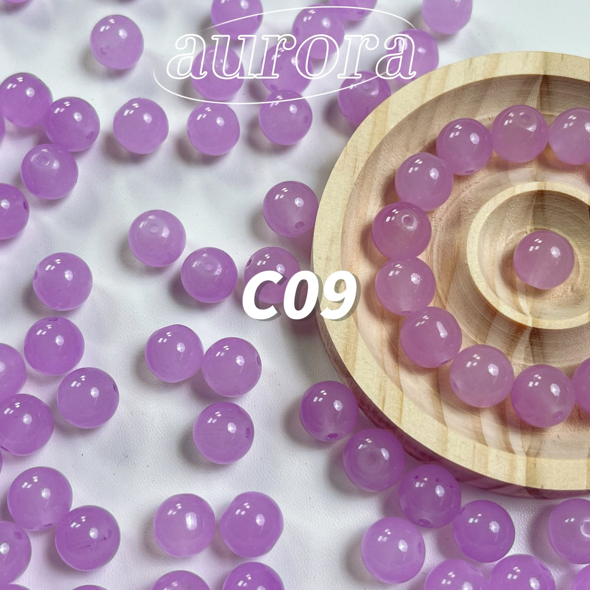 12MM Glass beads