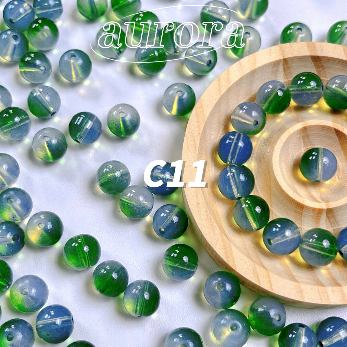 12MM Glass beads