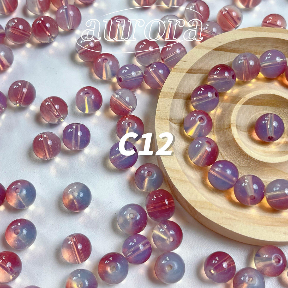 12MM Glass beads